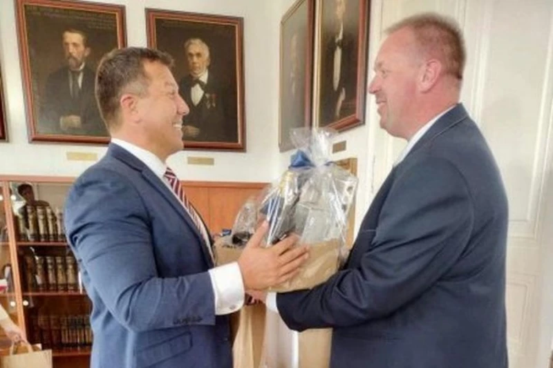 Raciborska delegacja z wizytą w mieście partnerskim Opawa